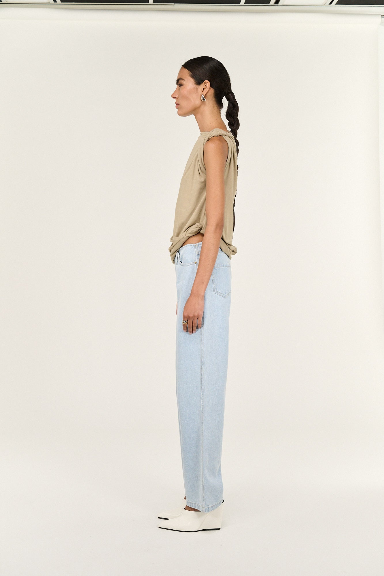 JEANS ANOUK MID RISE - LIGHT WASH