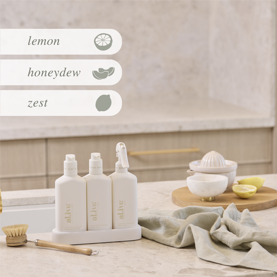 KITCHEN TRIO - LEMON, MYTRLE & HONEYDEW