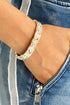BRACELET - DAISY CHAIN - SILVER & GOLD
