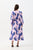 DRESS COTTON V NECK DRESS - STALLION PRINT