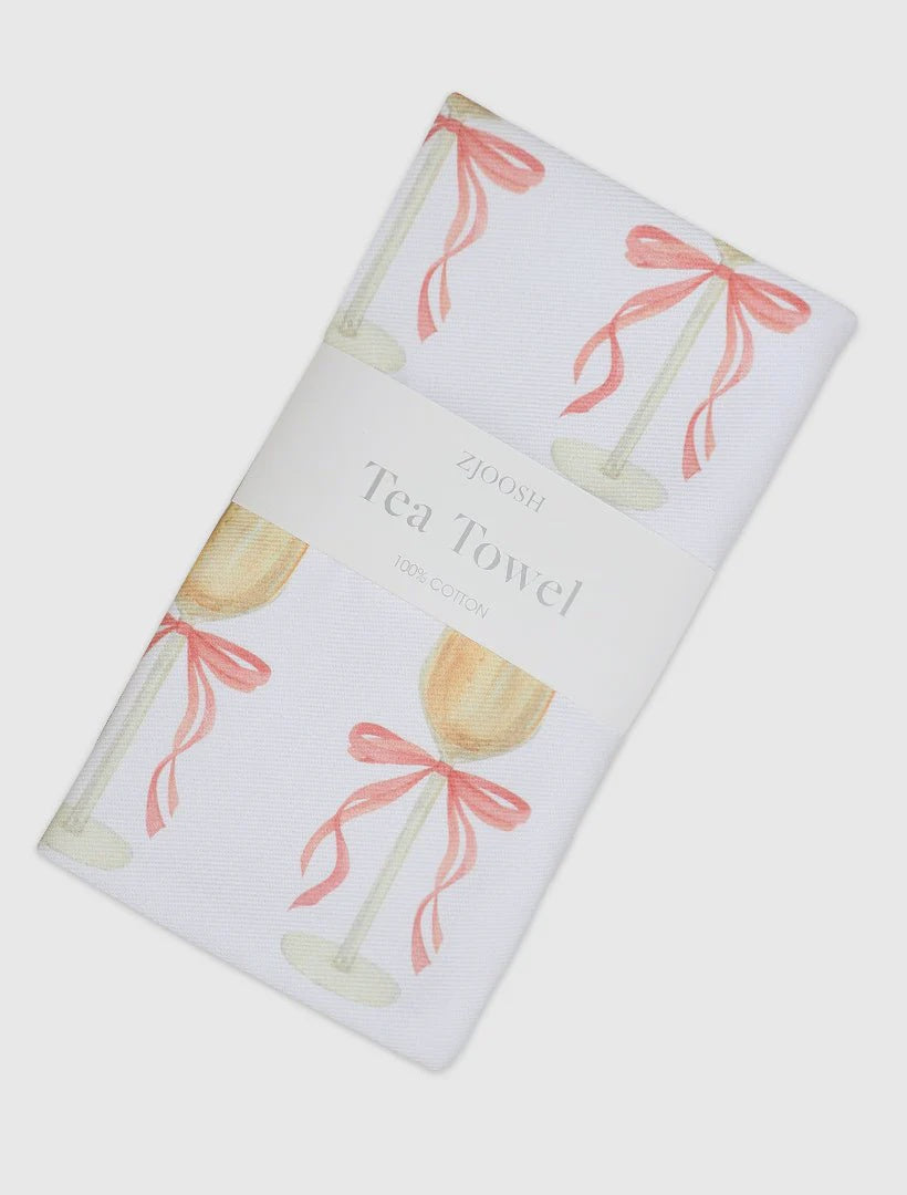 TEA TOWEL - CHAMPAGNE