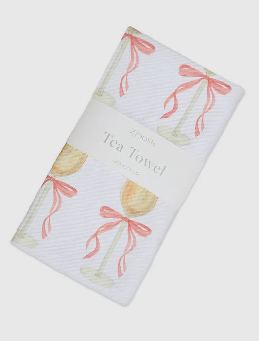 TEA TOWEL - CHAMPAGNE
