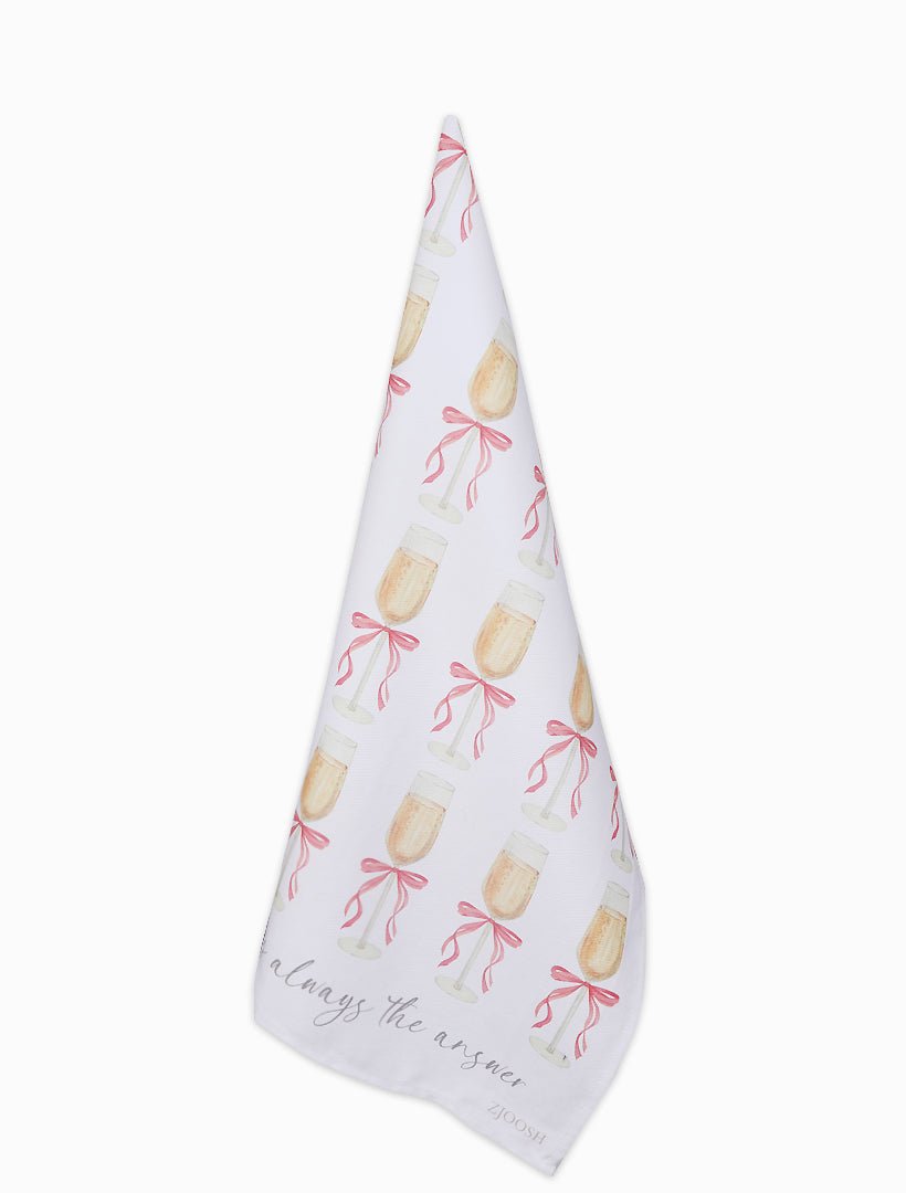 TEA TOWEL - CHAMPAGNE