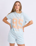 TEE CITY LIFE - PALE  BLUE