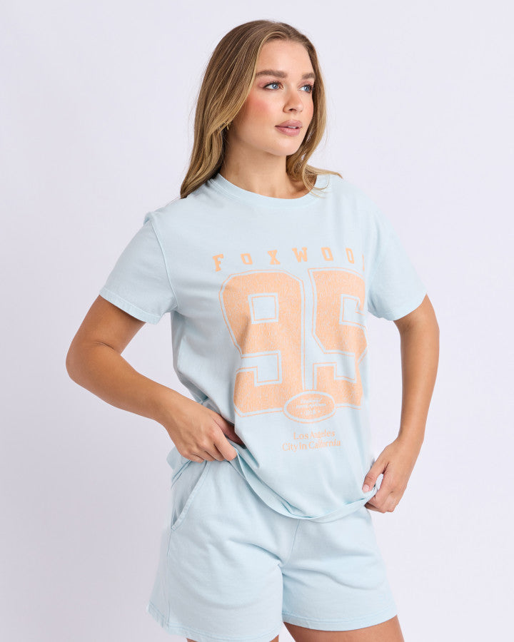 TEE CITY LIFE - PALE  BLUE