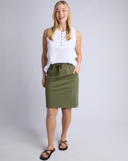 SKIRT COBY - KHAKI
