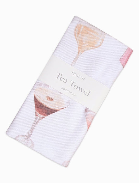 TEA TOWEL - COCKTAILS