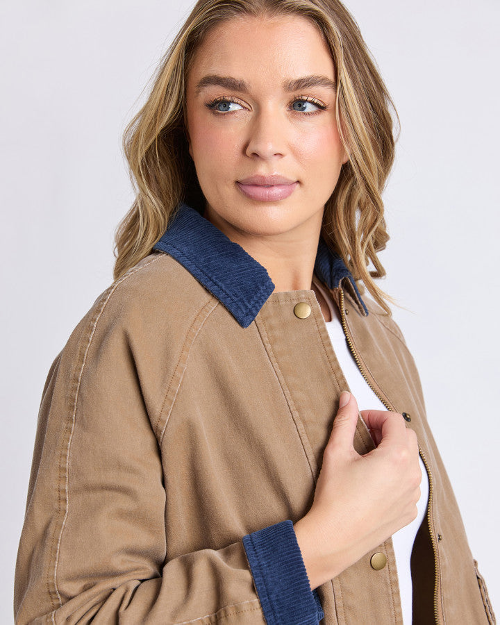 JACKET COLWOOD TAN