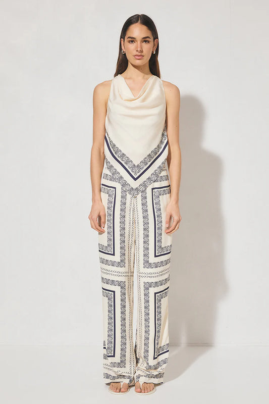 PANT SERAFINA - CREAM BASE NAVY