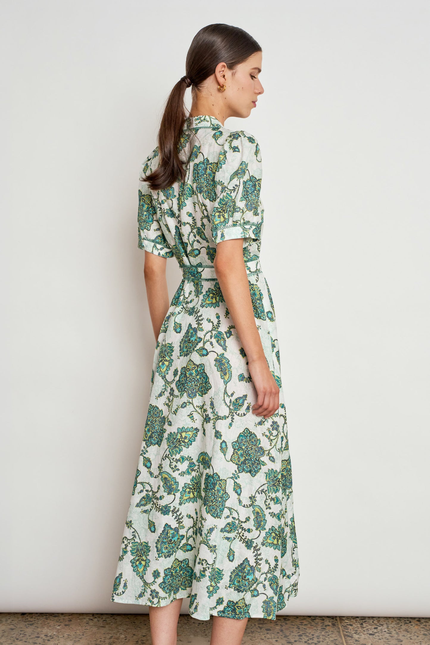 DRESS ADMIRE - GARDEN PAISLEY