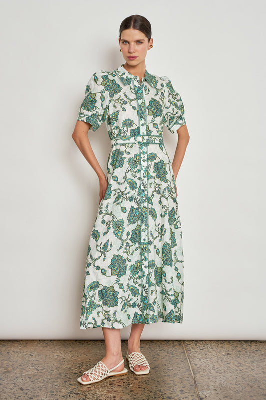 DRESS ADMIRE - GARDEN PAISLEY