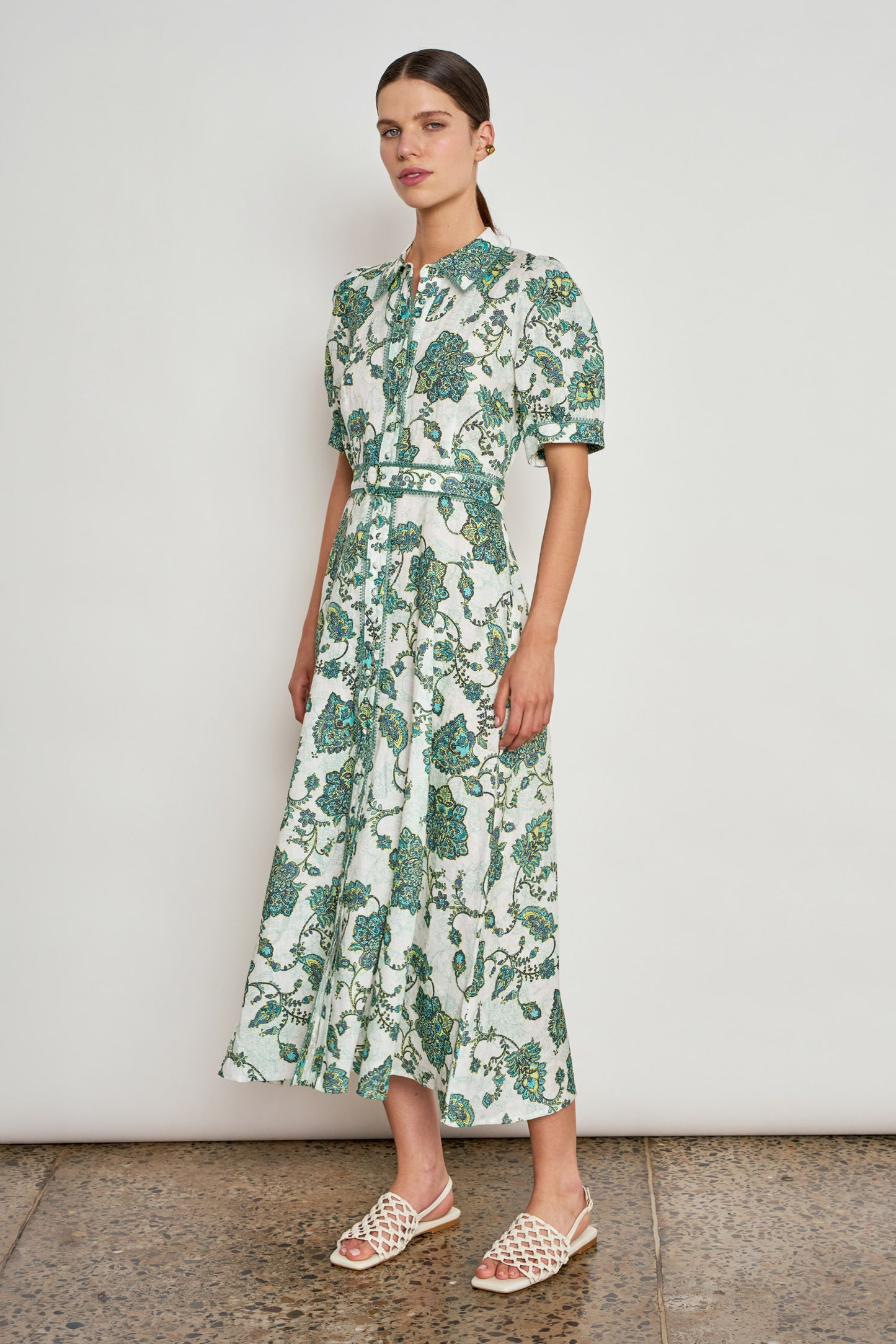 DRESS ADMIRE - GARDEN PAISLEY