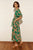 DRESS EBB - K'GARI PALM GREEN