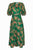 DRESS EBB - K'GARI PALM GREEN