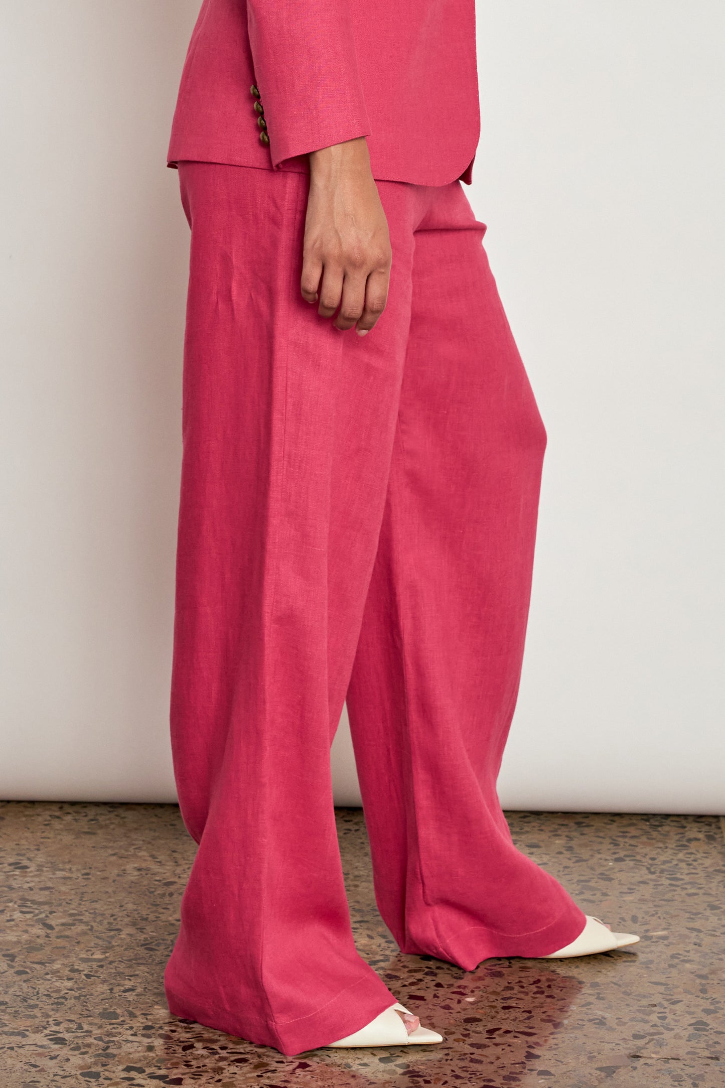 PANT EDIT - RHUBARB