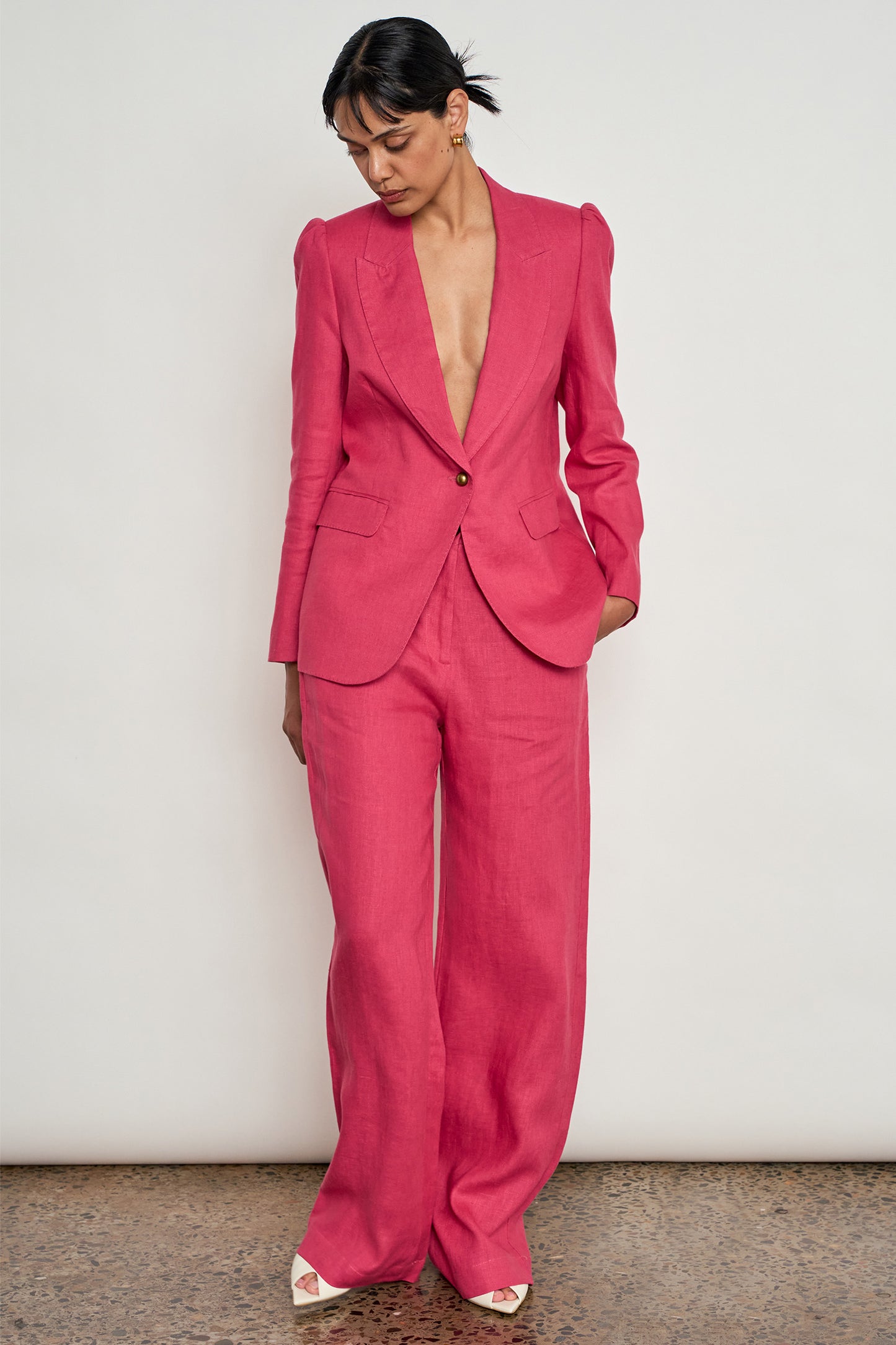 PANT EDIT - RHUBARB