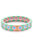 BRACELET DAISY CHAIN - MINT/PINK/AQUA