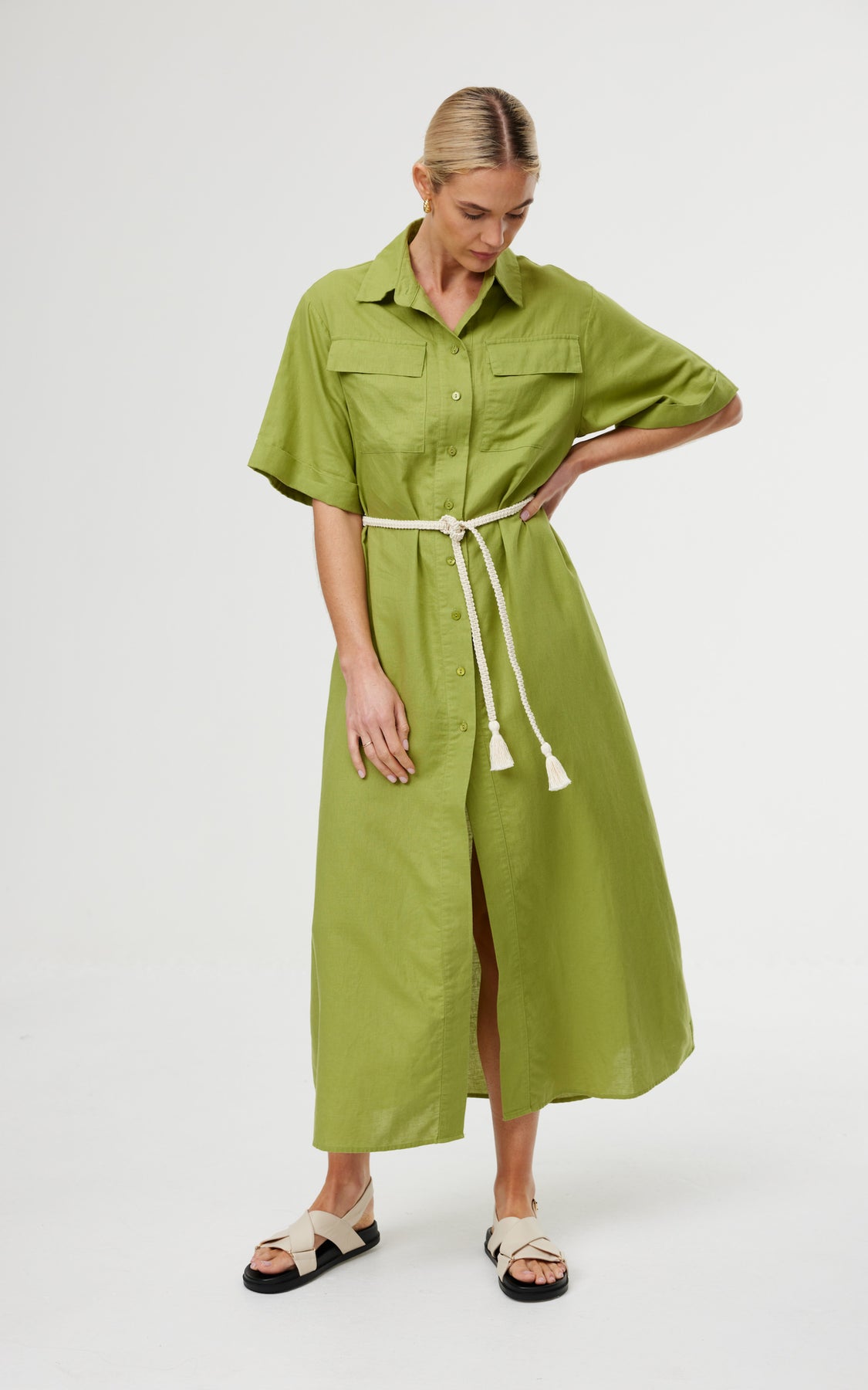 DRESS EMELIA - KIWI