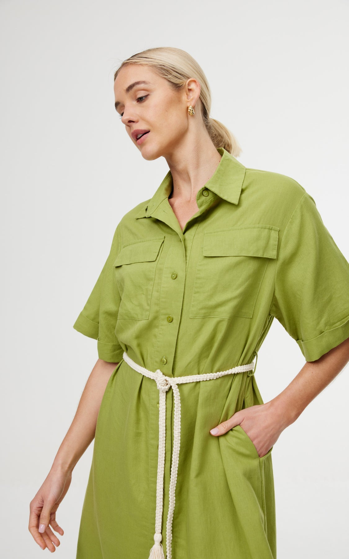 DRESS EMELIA - KIWI