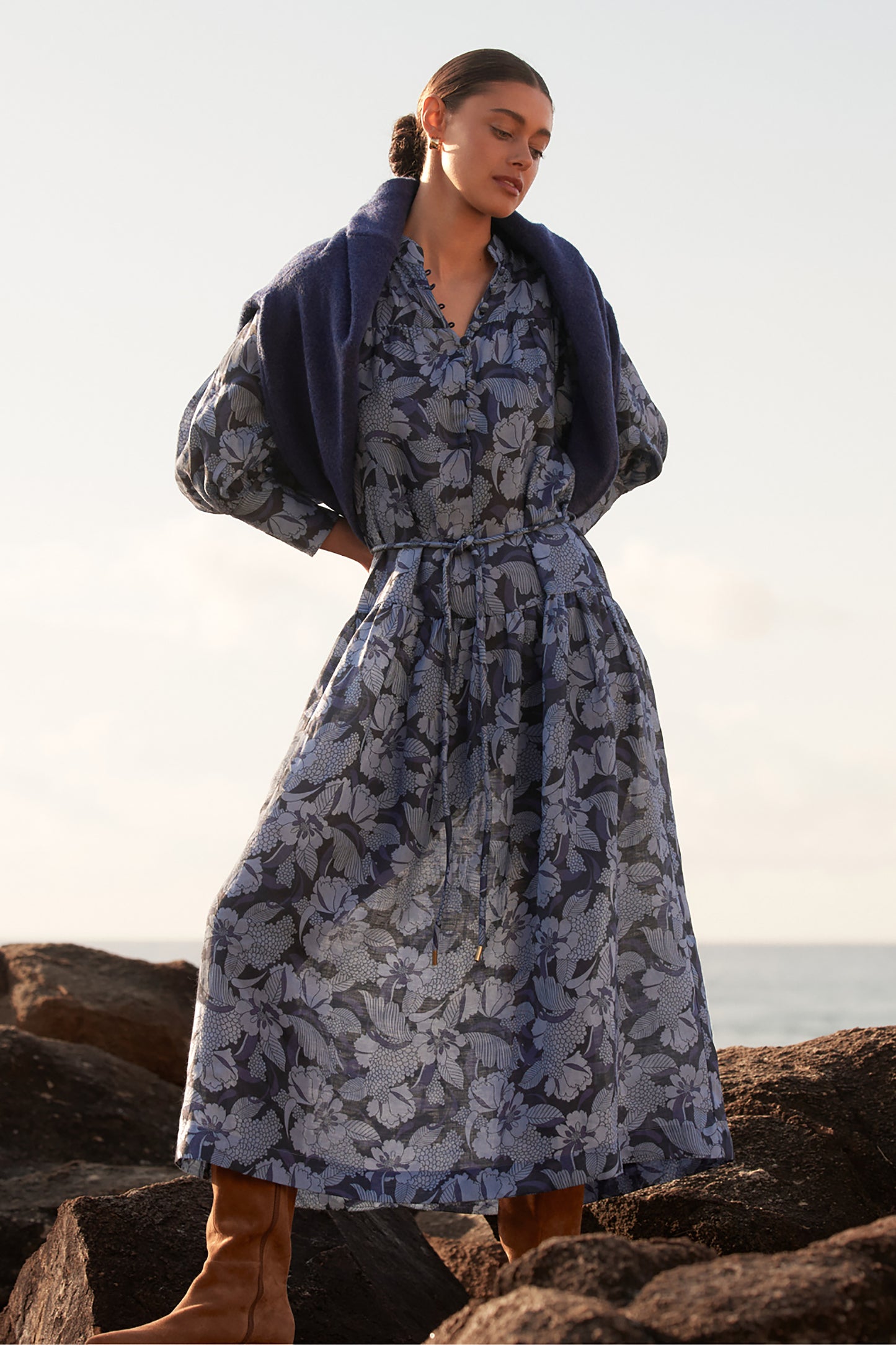 DRESS VESPER - MOONSTONE GARDEN