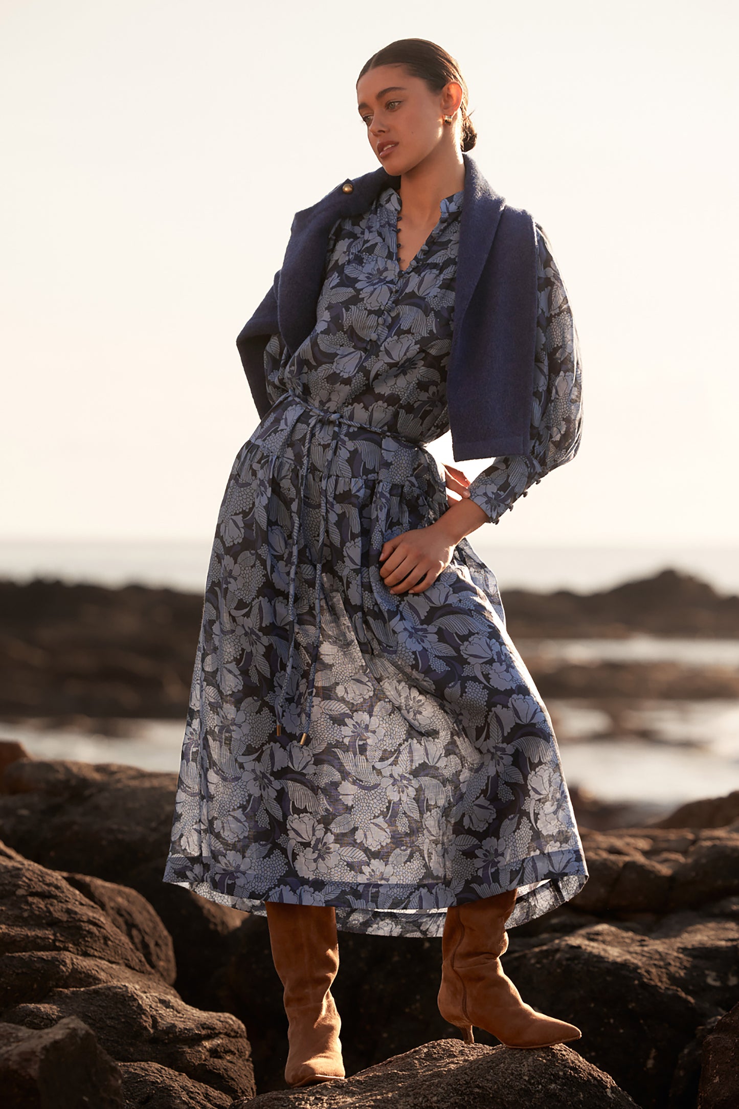 DRESS VESPER - MOONSTONE GARDEN