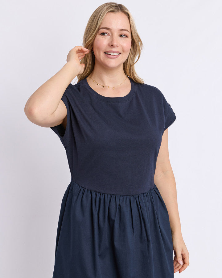 DRESS FLO - NAVY