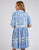 DRESS HOLIDAY SUN - CERULEAN PRINT