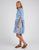 DRESS HOLIDAY SUN - CERULEAN PRINT