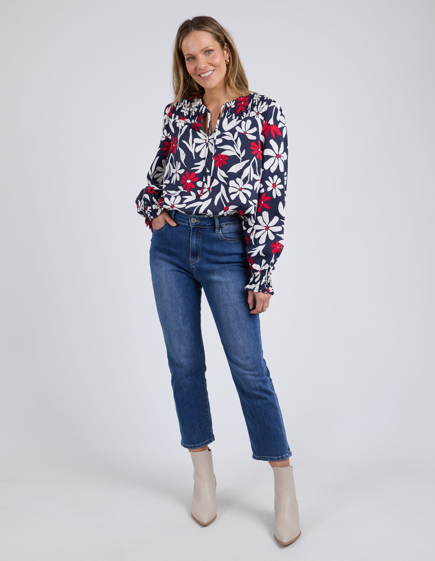 BLOUSE INDIE FLORAL