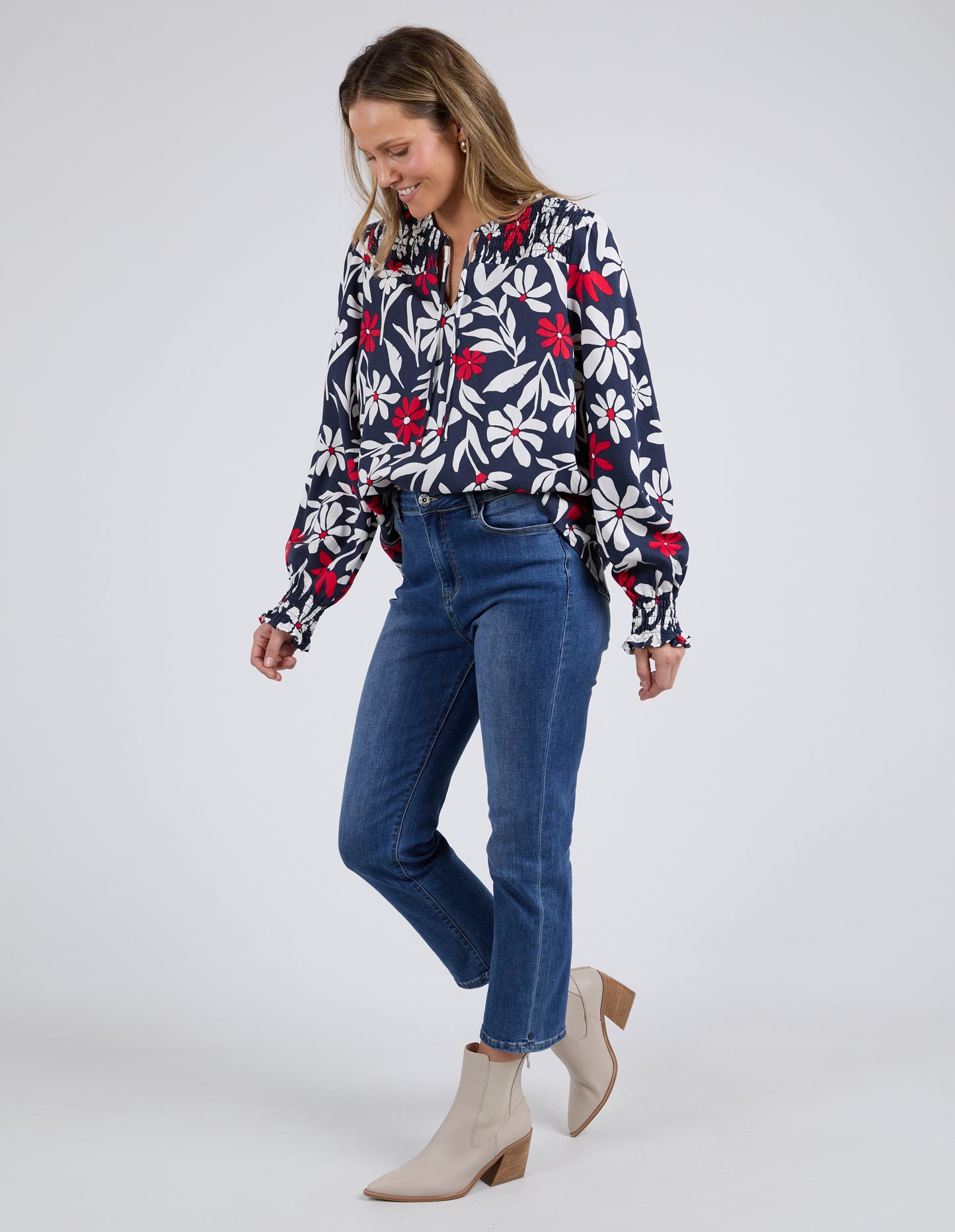 BLOUSE INDIE FLORAL
