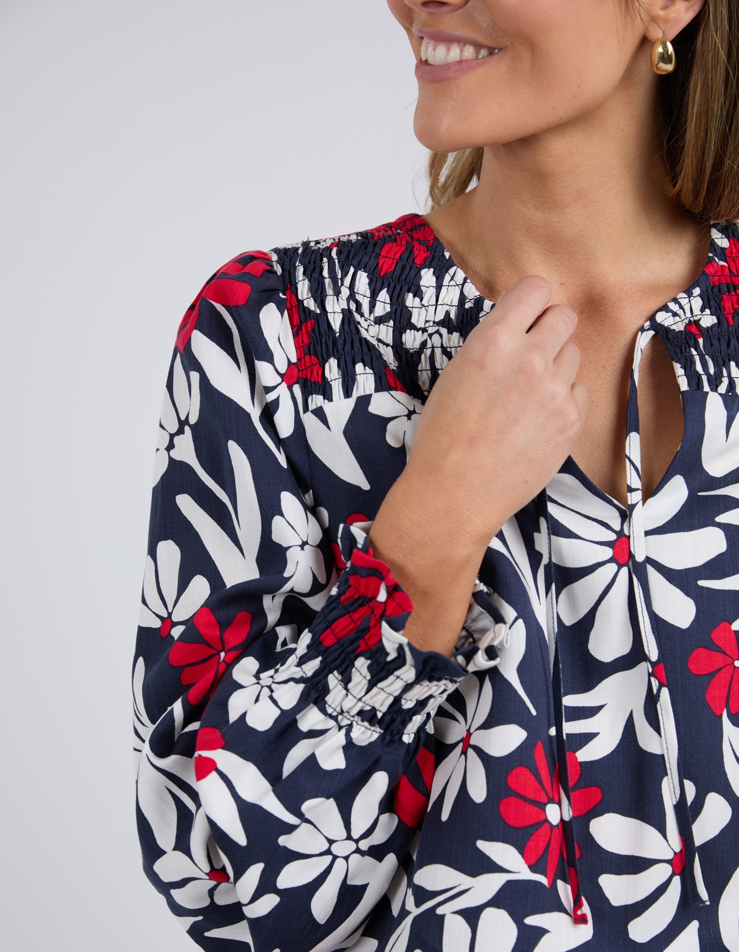 BLOUSE INDIE FLORAL