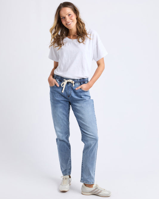 JOGGER JEAN JULIETTE - LIGHT BLUE