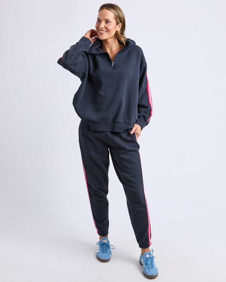 JUMPER LOVER QUARTER ZIP - NAVY