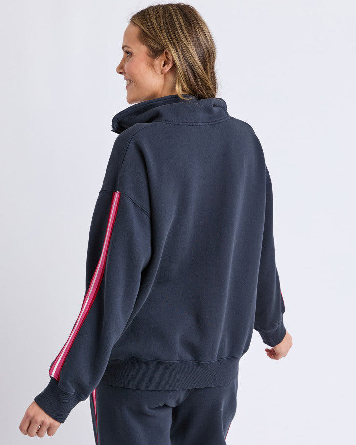 JUMPER LOVER QUARTER ZIP - NAVY