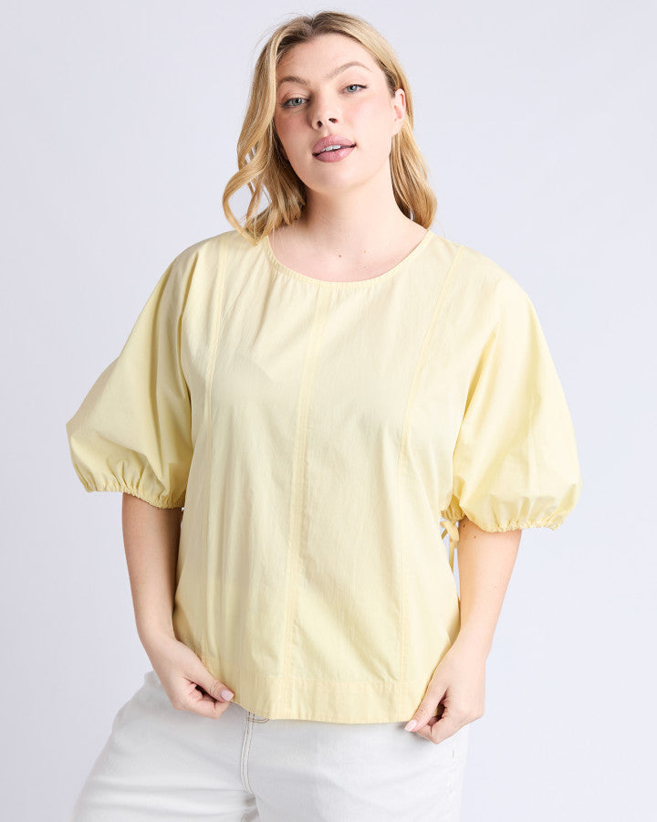 TOP MARIE - PALE BANANA