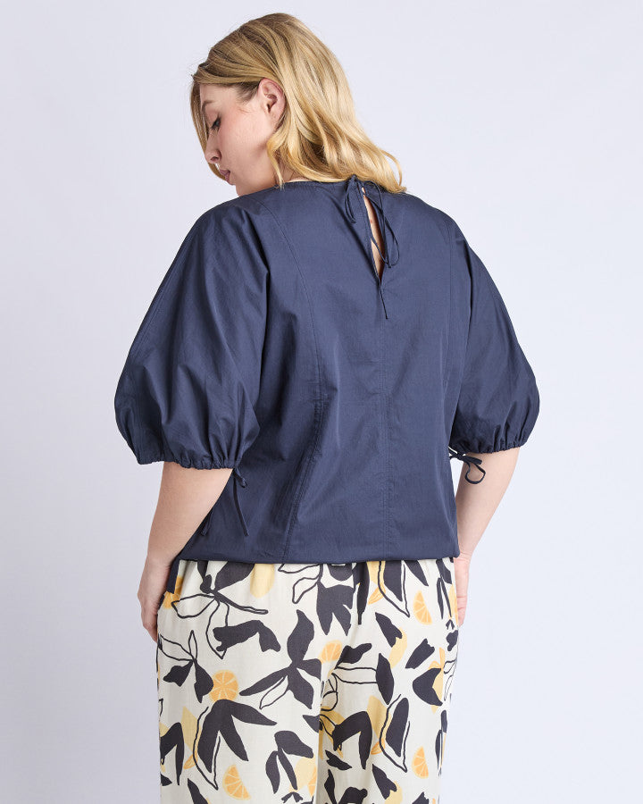 TOP MARIE - NAVY