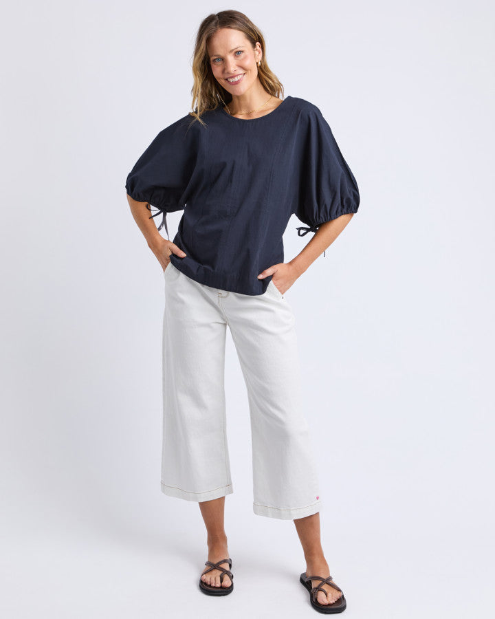 TOP MARIE - NAVY