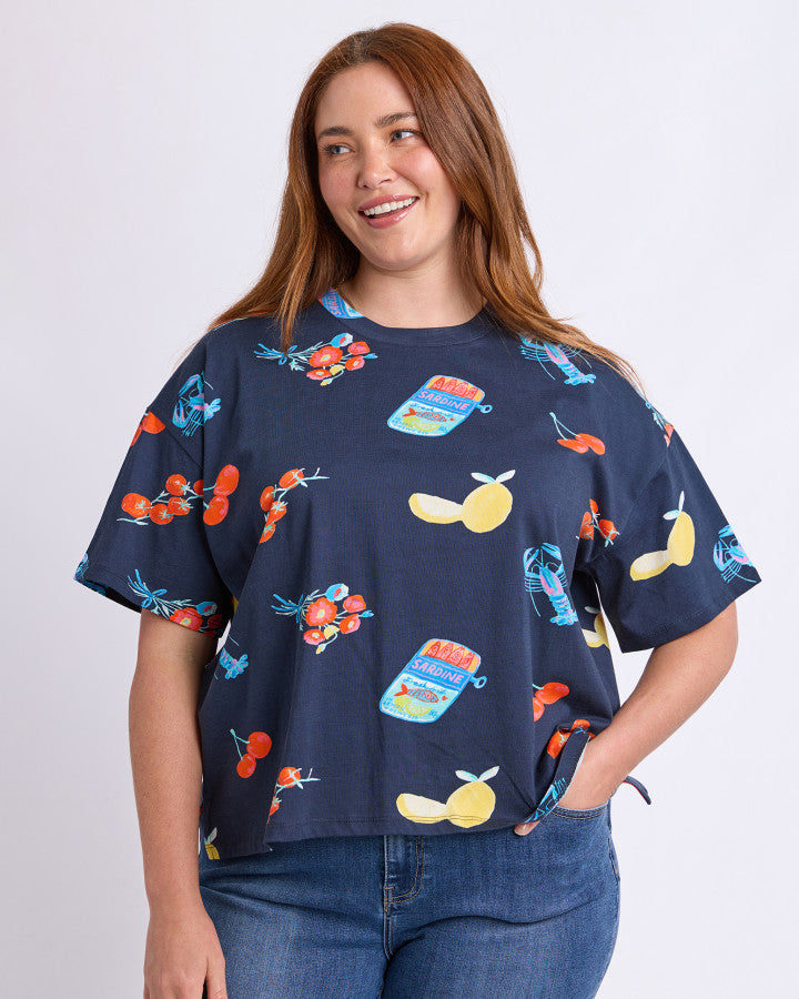 TEE MARKET - NAVY