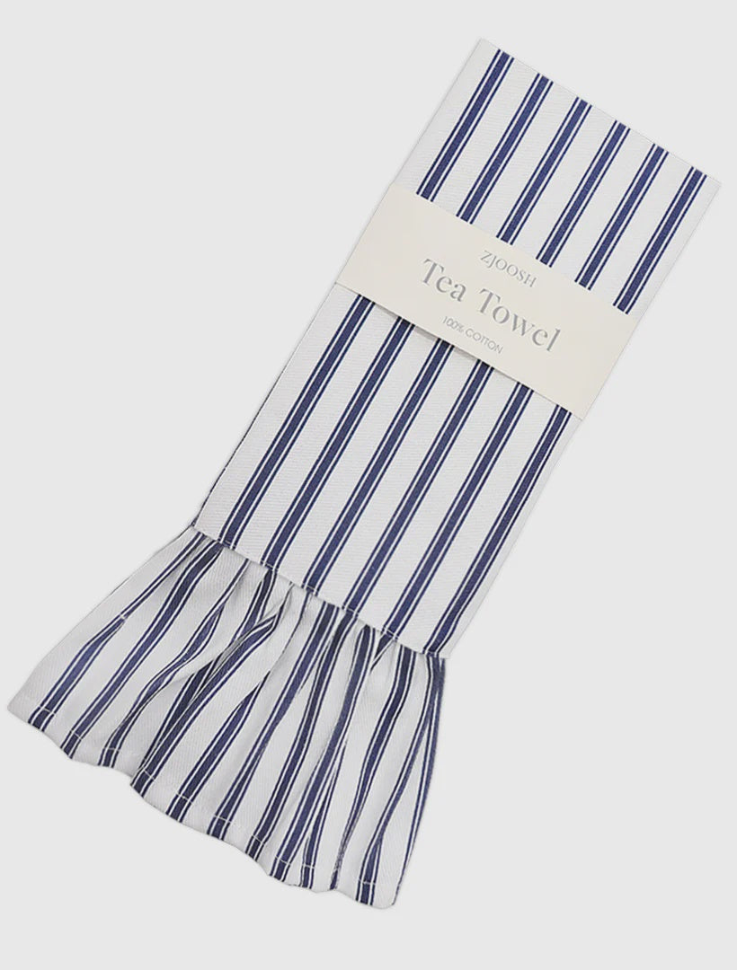 TEA TOWEL - TICKING STRIPE