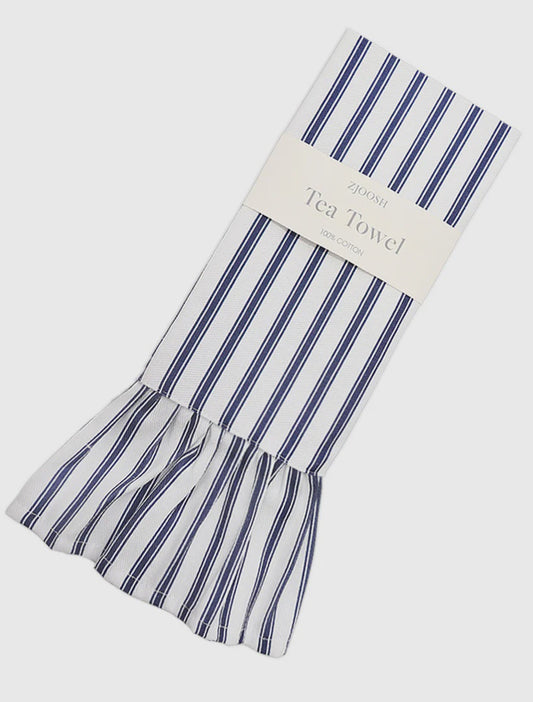 TEA TOWEL - TICKING STRIPE
