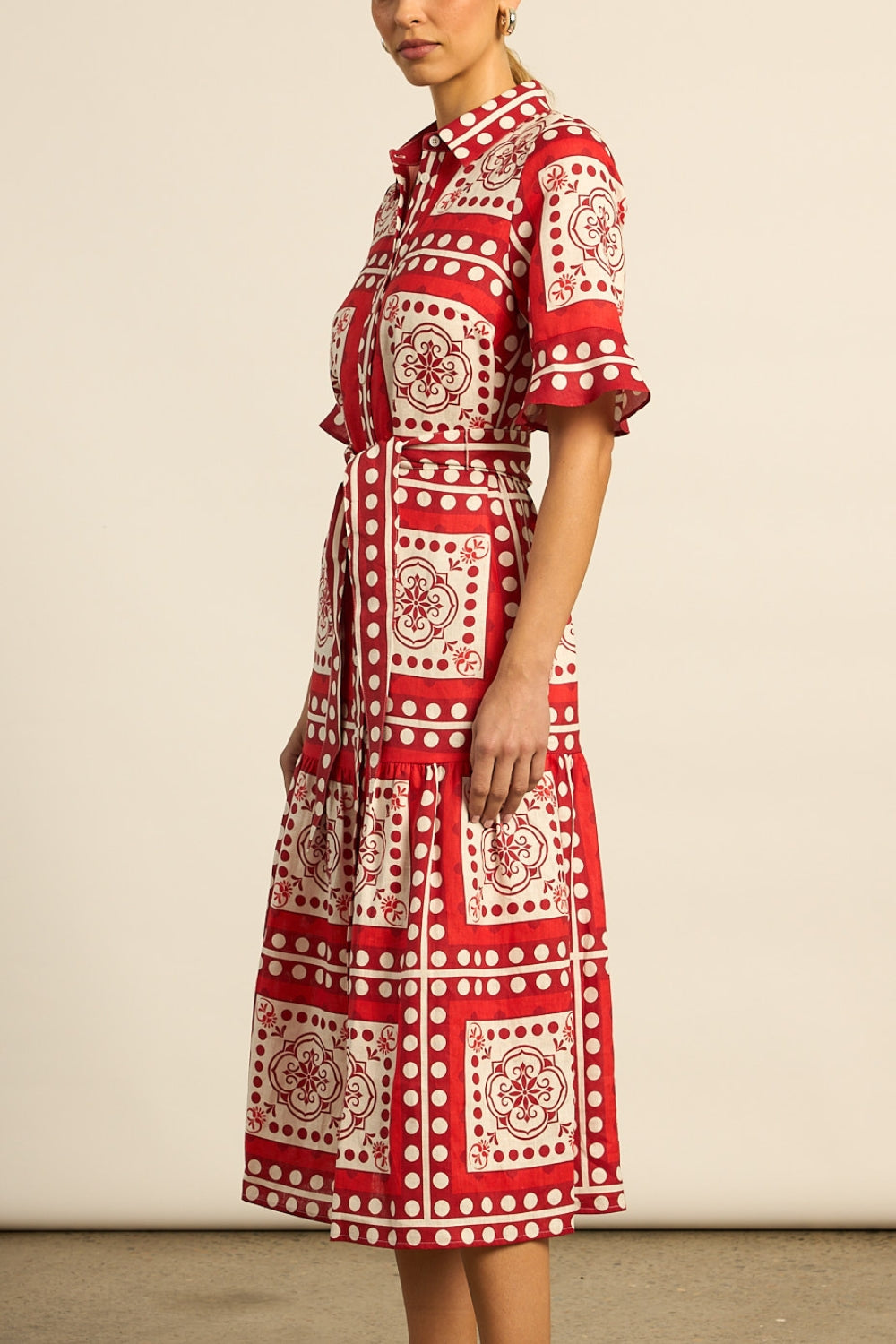 DRESS OASIS - POPPY SCARF