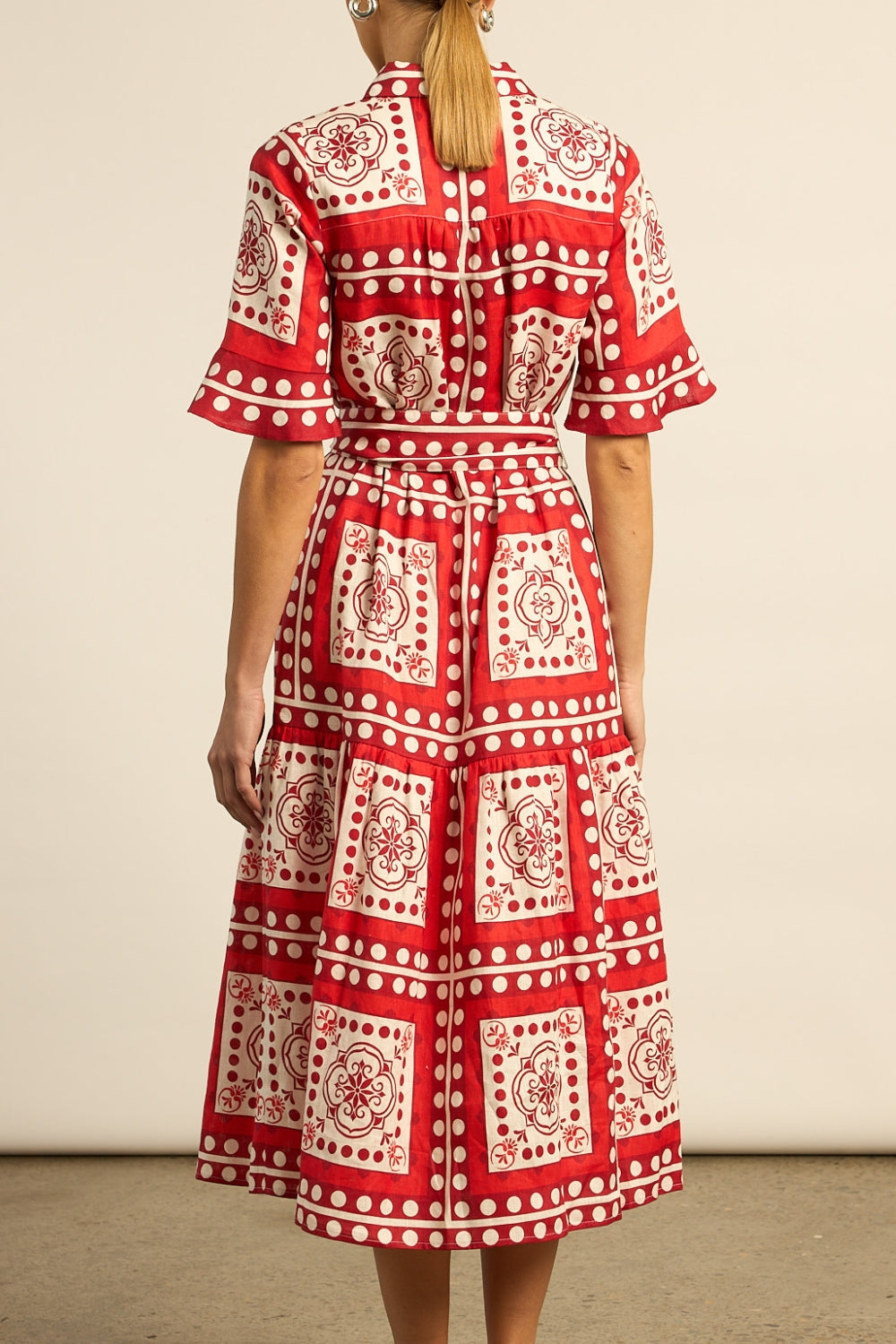 DRESS OASIS - POPPY SCARF