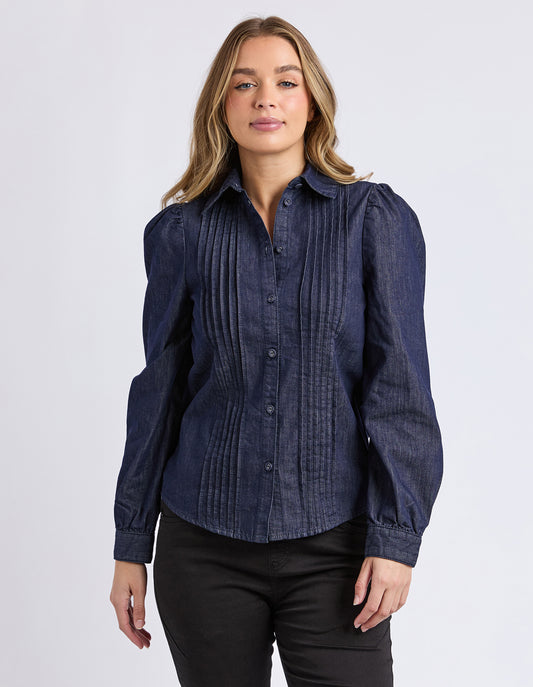 SHIRT POPPY - DARK BLUE