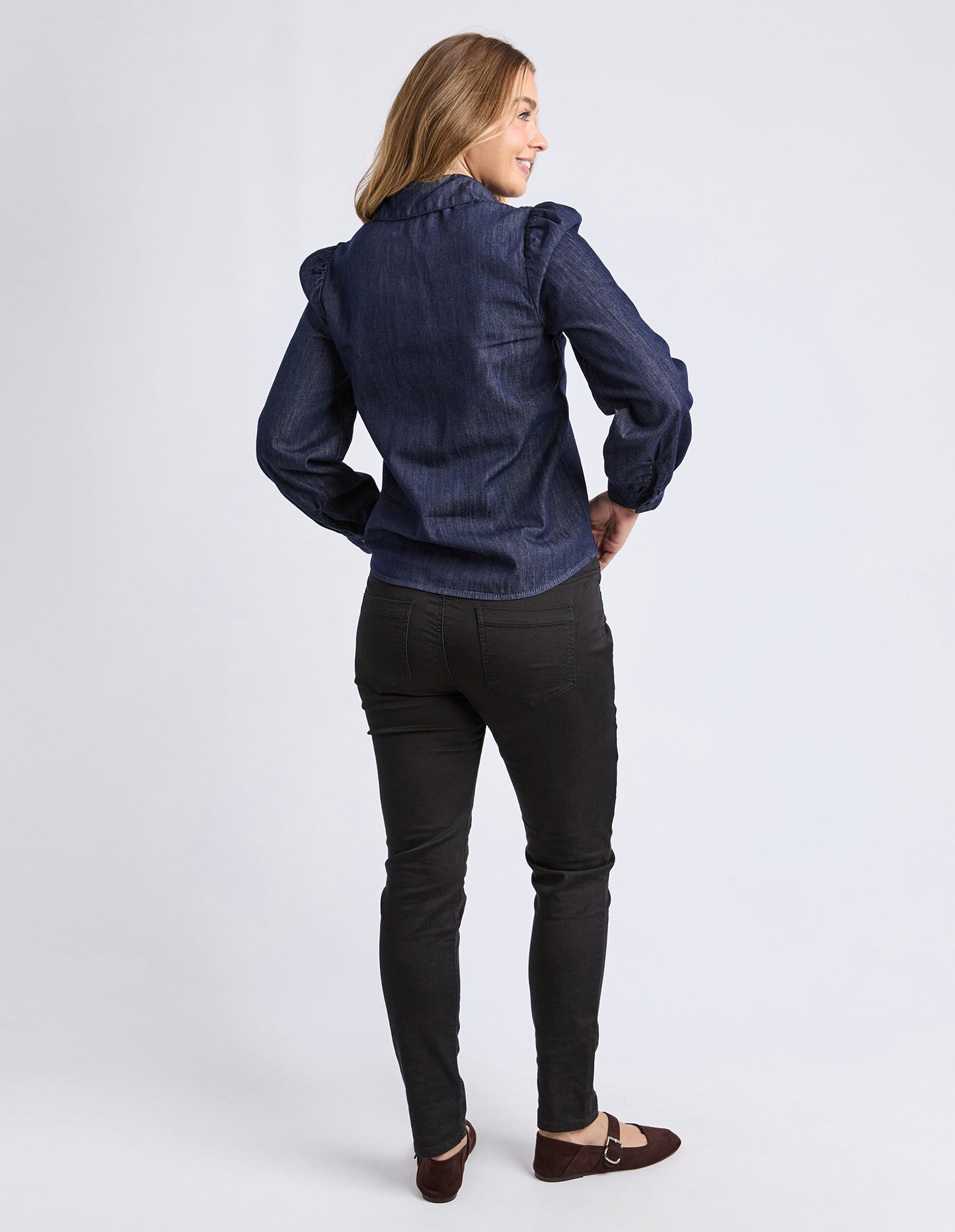 SHIRT POPPY - DARK BLUE