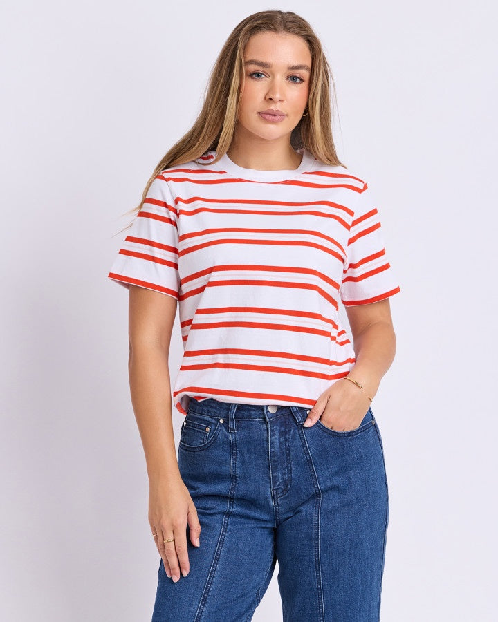 TEE PURE STRIPE - WHITE