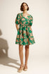 DRESS QUOTA - K'GARI PALM GREEN