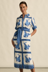 DRESS ROAM - AZURE COLLAGE - last one, size 0!