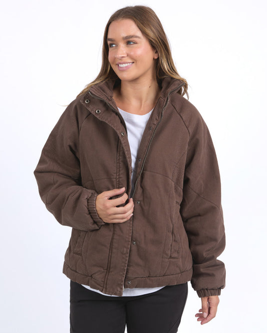 JACKET ROSALEE - CHOCOLATE