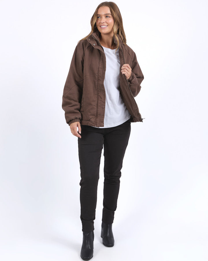 JACKET ROSALEE - CHOCOLATE