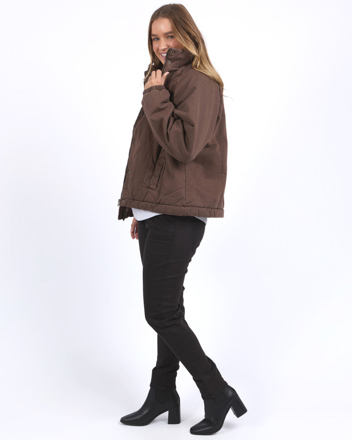 JACKET ROSALEE - CHOCOLATE